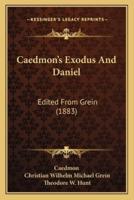 Caedmon's Exodus And Daniel