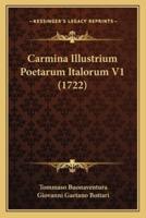 Carmina Illustrium Poetarum Italorum V1 (1722)