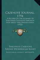 Cazenove Journal, 1794