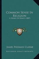 Common Sense In Religion