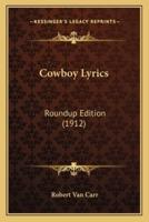 Cowboy Lyrics