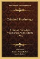 Criminal Psychology