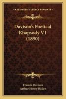 Davison's Poetical Rhapsody V1 (1890)