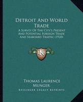 Detroit And World Trade