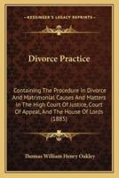 Divorce Practice