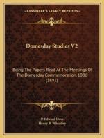 Domesday Studies V2