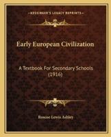 Early European Civilization