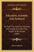 Education, Scientific And Technical