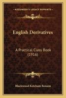 English Derivatives