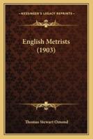 English Metrists (1903)