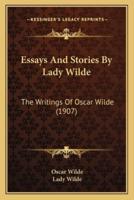 Essays And Stories By Lady Wilde