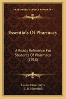 Essentials Of Pharmacy