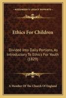 Ethics For Children
