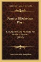 Famous Elizabethan Plays