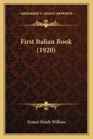 First Italian Book (1920)