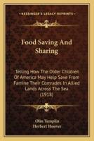 Food Saving And Sharing