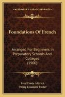 Foundations Of French