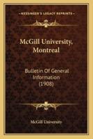 McGill University, Montreal