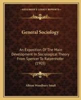 General Sociology