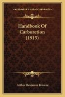 Handbook of Carburetion (1915)