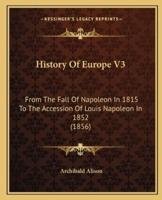 History Of Europe V3