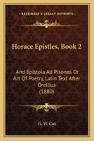 Horace Epistles, Book 2