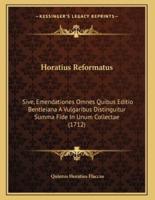 Horatius Reformatus
