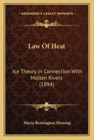 Law Of Heat