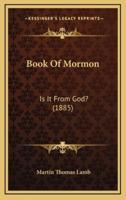 Book of Mormon