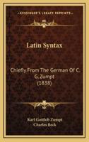 Latin Syntax