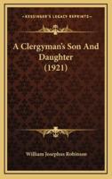 A Clergyman's Son and Daughter (1921)