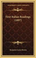 First Italian Readings (1897)