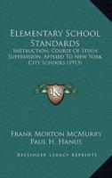 Elementary School Standards