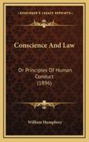 Conscience And Law