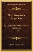 High Frequency Apparatus
