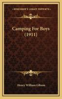 Camping for Boys (1911)