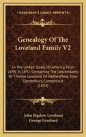 Genealogy Of The Loveland Family V2