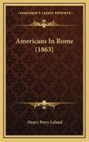 Americans in Rome (1863)
