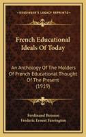 French Educational Ideals of Today