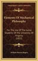 Elements of Mechanical Philosophy