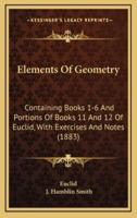 Elements Of Geometry