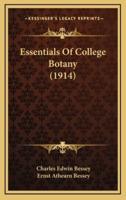 Essentials of College Botany (1914)