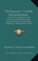 Hydraulic Power Engineering