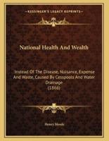 National Health And Wealth