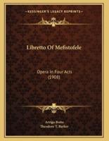 Libretto Of Mefistofele