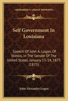 Self Government In Louisiana