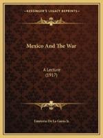Mexico And The War