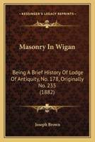 Masonry In Wigan