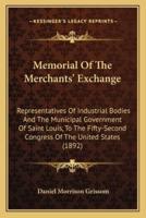 Memorial Of The Merchants' Exchange