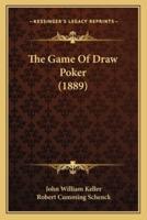 The Game Of Draw Poker (1889)